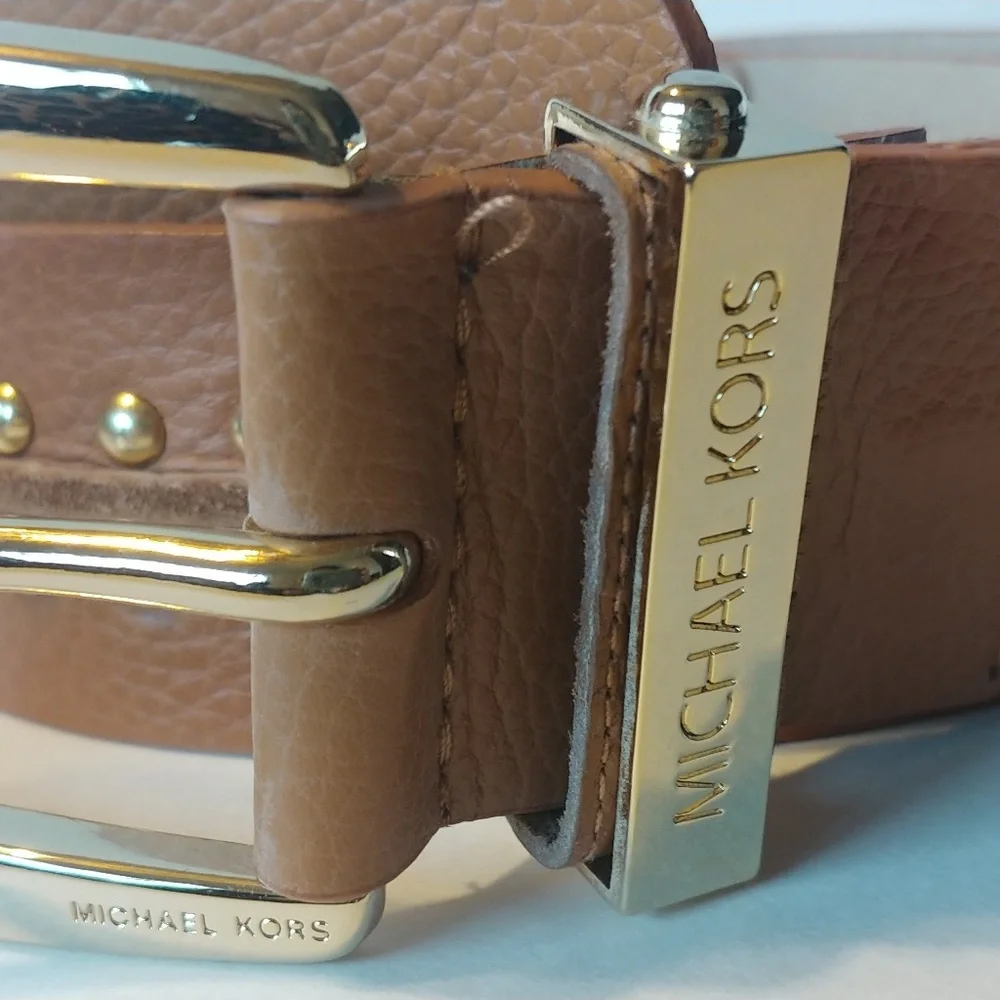 Michael Kors‎ Studded Leather Belt